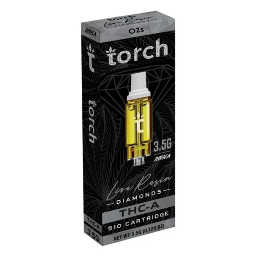 torch live resin diamonds cart